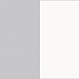 серый / белый